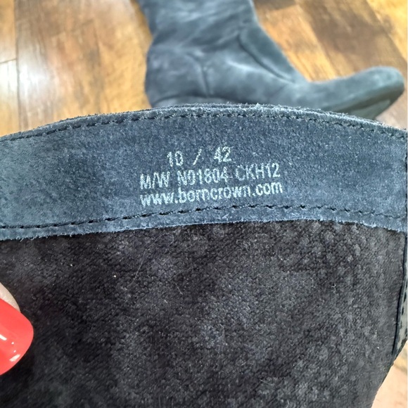 Born Crown Olana Over the Knee Leather Suede Boots - Picture 7 of 8